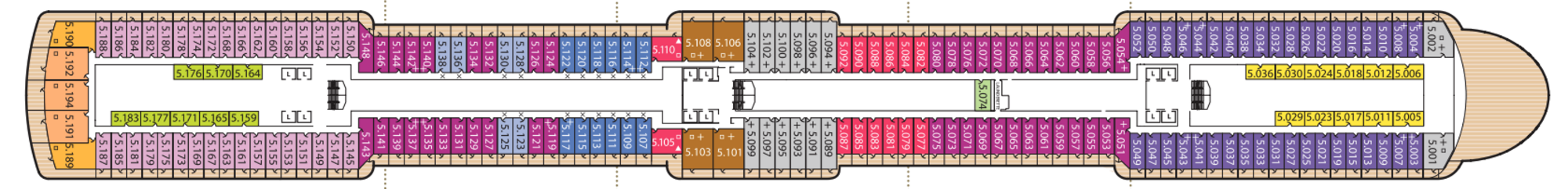Deck 5 plan